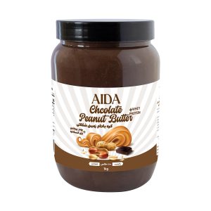 کره بادام زمینی شکلاتی پروتئینی - یک کیلوگرم