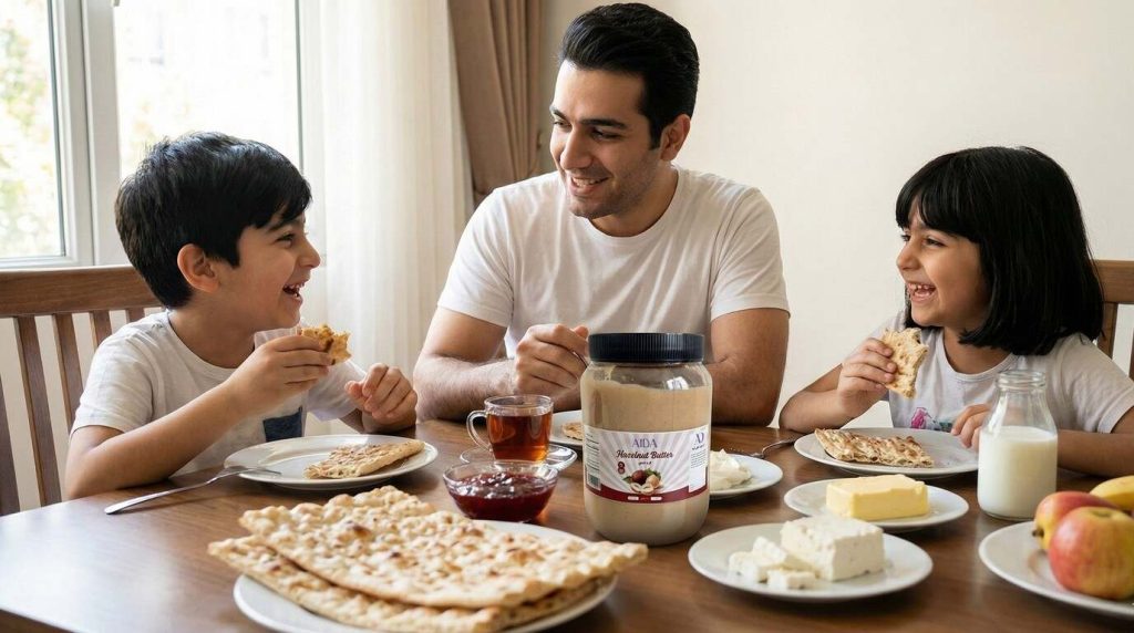 افزایش انرژی روزانه کودکان با کره فندق