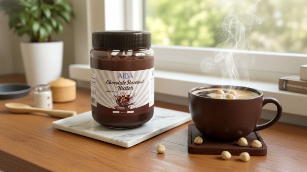 کره فندق در نوشیدنی‌ها و شیک‌های پروتئینی