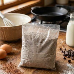 پودر پنکیک پروتئینی شکلاتی
