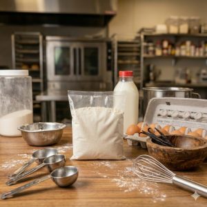 پودر پنکیک پروتئینی وانیلی