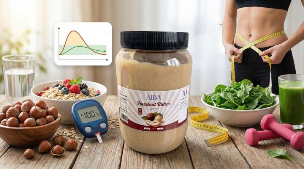 اثر کره فندق بر قند خون و پیشگیری از ذخیره چربی شکمی