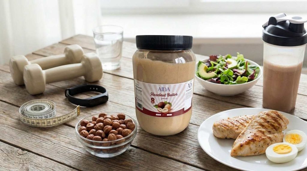 خواص کره فندق در حفظ عضله در رژیم لاغری