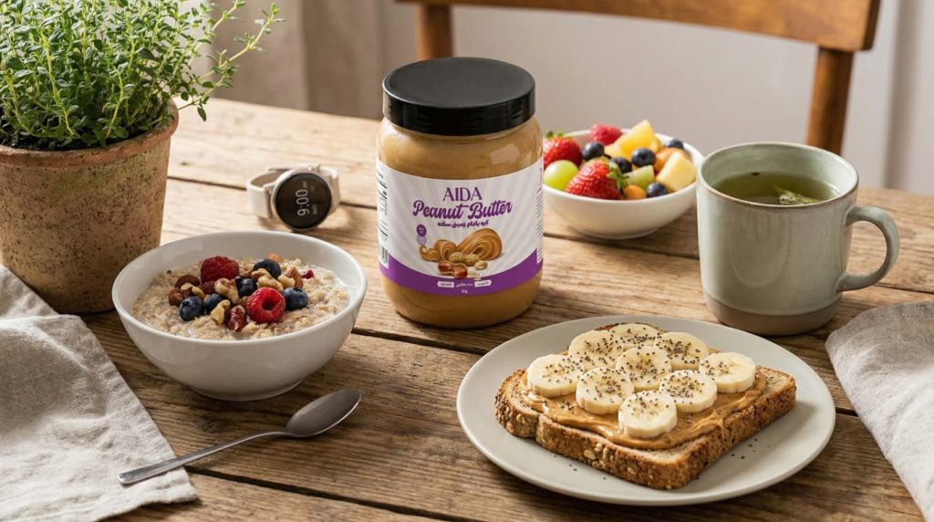 بهترین زمان مصرف کره بادام زمینی برای کاهش وزن