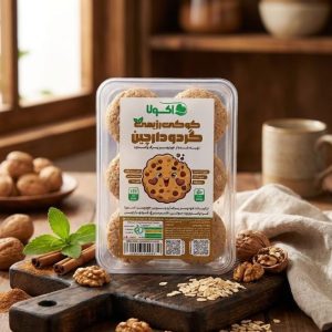 کوکی رژیمی گردو دارچین